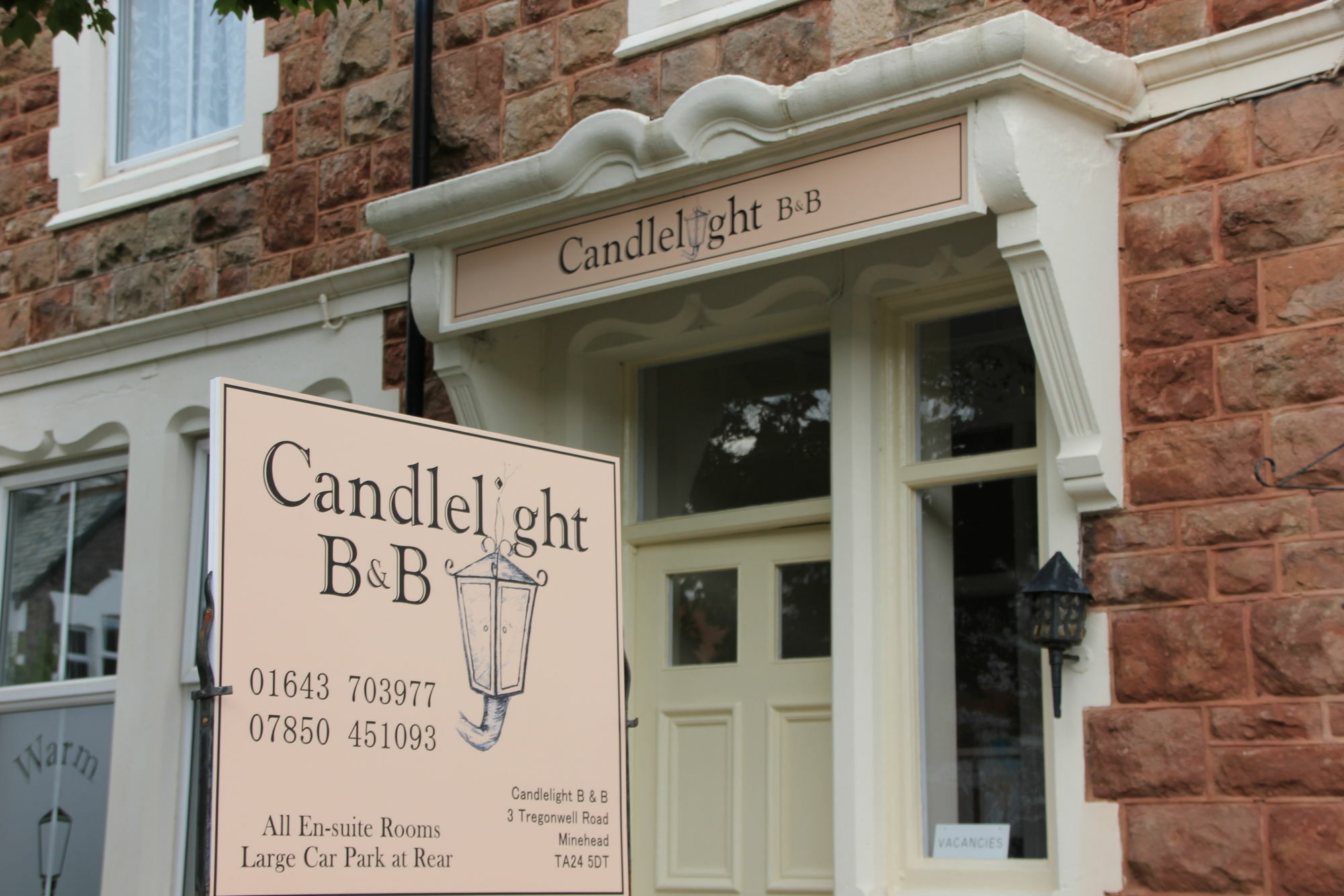 Candlelight B&B Minehead Exterior foto